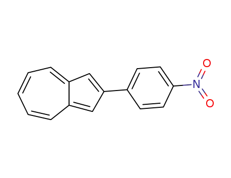 Molecular Structure of 111679-47-1 (2-(4-nitrophenyl)azulene)