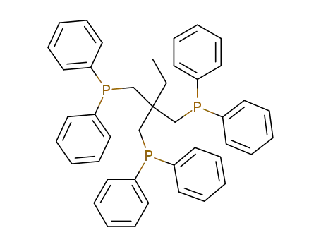 Molecular Structure of 101069-25-4 (Phosphine,
[2-[(diphenylphosphino)methyl]-2-ethyl-1,3-propanediyl]bis[diphenyl-)