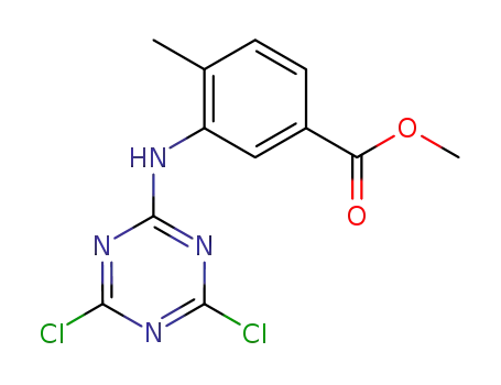 methyl 3-(4,6-dichloro-1,3,5-triazin-2-ylamino)-4-methylbenzoate