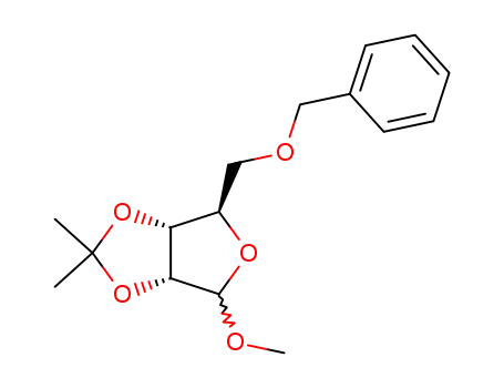 1-O-methyl-5-O-benzyl-2,3-O-isopropylidene-D-ribofuranoside