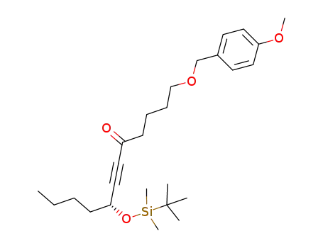 (8R)-8-{[ (tert-butyl)dimethylsilyl]oxy}-1-[(4-methoxybenzyl)oxy]dodec-6-yn-5-one