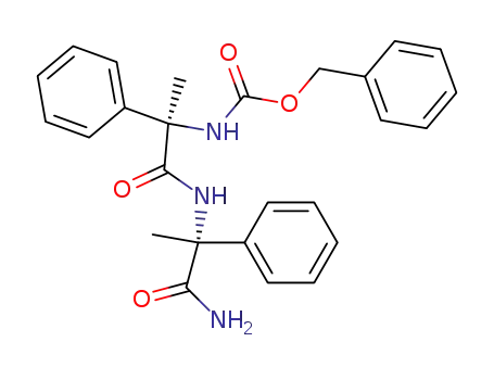 [(R)-1-((R)-1-Carbamoyl-1-phenyl-ethylcarbamoyl)-1-phenyl-ethyl]-carbamic acid benzyl ester
