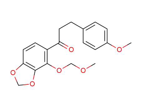 1-(2-methoxymethyloxy-3,4-methylenedioxyphenyl)-3-(4-methoxyphenyl)propanone