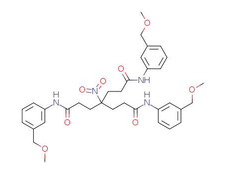 N<sub>1</sub>,N<sub>7</sub>-bis(3-methoxymethylphenyl)-4-(3-(3-methoxymethylphenylamino)-3-oxopropyl)-4-nitroheptanediamide