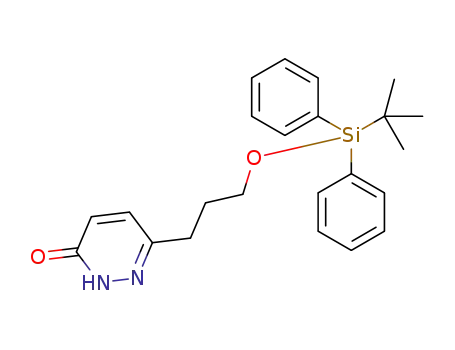 6-[3-(tert-butyldiphenylsilyloxy)propyl]pyridazin-3(2H)-one