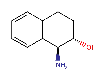 Molecular Structure of 7480-36-6 (cis-1-Amino-2-tetralol)