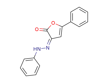 2,3-Furandione, 5-phenyl-, 3-(phenylhydrazone)