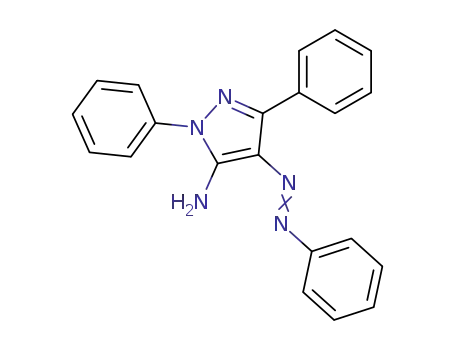 1,3-DIPHENYL-4-(PHENYLDIAZENYL)-1H-PYRAZOL-5-YLAMINE