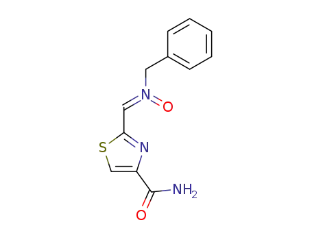 N-benzyl-C-[4-(aminocarbonyl)-2-thiazolyl]nitrone