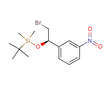 Silane,
[(1R)-2-bromo-1-(3-nitrophenyl)ethoxy](1,1-dimethylethyl)dimethyl-