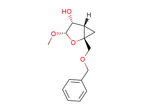 (1S,3S,4R,5S)-1-[(benzyloxy)methyl]-3-methoxy-2-oxabicyclo[3.1.0]hexan-4-ol