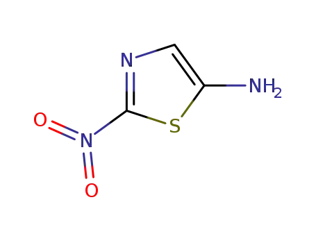 Molecular Structure of 904684-66-8 (5-Thiazolamine,  2-nitro-)