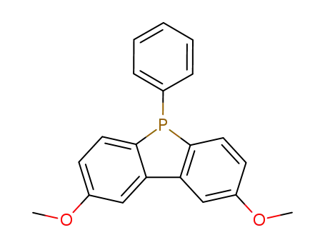 Molecular Structure of 34938-20-0 (2,8-dimethoxyl-5-phenyldibenzophosphole)