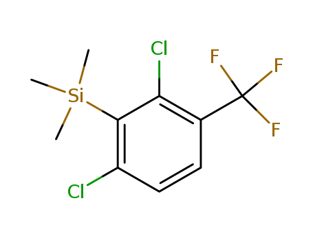 [2,6-dichloro-3-(trifluoromethyl)phenyl]trimethylsilane