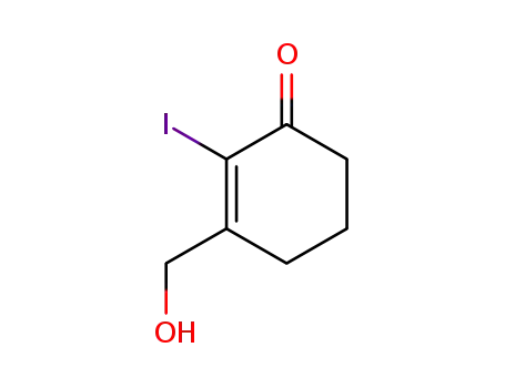 3-(hydroxymethyl)-2-iodocyclohex-2-en-1-one