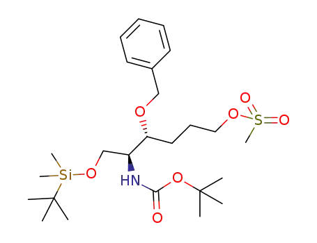C<sub>25</sub>H<sub>45</sub>NO<sub>7</sub>SSi