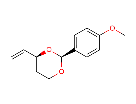 1,3-Dioxane, 4-ethenyl-2-(4-methoxyphenyl)-, (2S,4S)-
