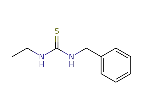 Molecular Structure of 2741-08-4 (Thiourea, N-ethyl-N'-(phenylmethyl)-)