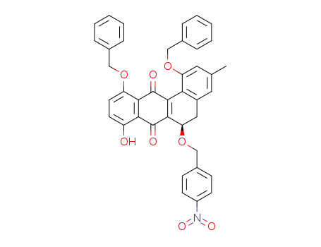 C<sub>40</sub>H<sub>31</sub>NO<sub>8</sub>