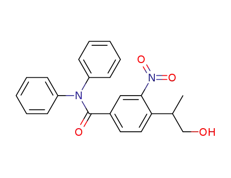 4-(2-hydroxy-1-methylethyl)-3-nitro-N,N-diphenylbenzenecarboxamide
