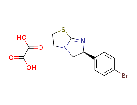 (S)-6-(p-bromophenyl)-2,3,5,6-tetrahydroimidazo[2,1-b]thiazole oxalate