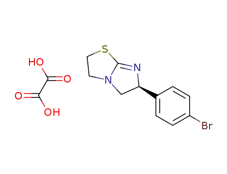 (6S)-6-(4-ブロモフェニル)-2,3,5,6-テトラヒドロイミダゾ[2,1-b]チアゾール?しゅう酸