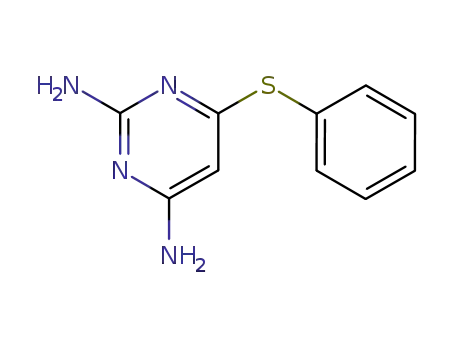 2,4-Pyrimidinediamine, 6-(phenylthio)-