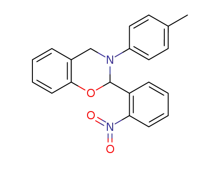 2-(2-nitrophenyl)-3-p-tolyl-3,4-dihydro-2H-benzo[e][1,3]oxazine