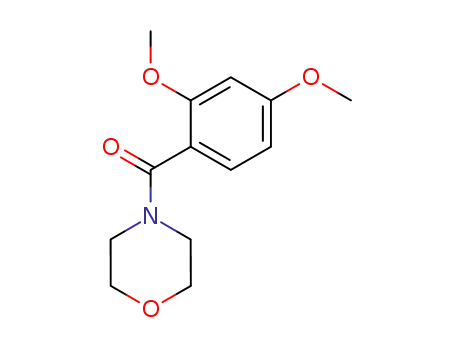 Molecular Structure of 53951-94-3 (4-(2,4-dimethoxybenzoyl)morpholine)