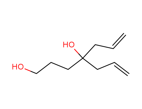 6-Heptene-1,4-diol, 4-(2-propenyl)-