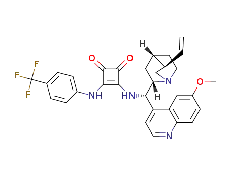 3-[[(8α,9S)-6'-Methoxycinchonan-9-yl]aMino]-4-[[4-(trifluoroMethyl)phenyl]aMino]-3-Cyclobutene-1,2-dione