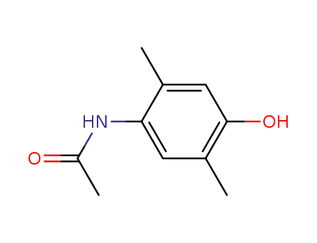 Molecular Structure of 69477-71-0 (N-(4-hydroxy-2,5-dimethyl-phenyl)acetamide)