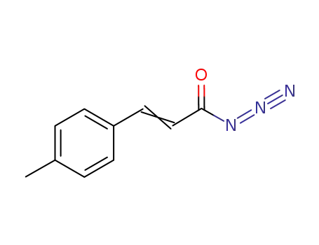 Molecular Structure of 24186-38-7 (p-Methyl-cinnaMoyl Azide)