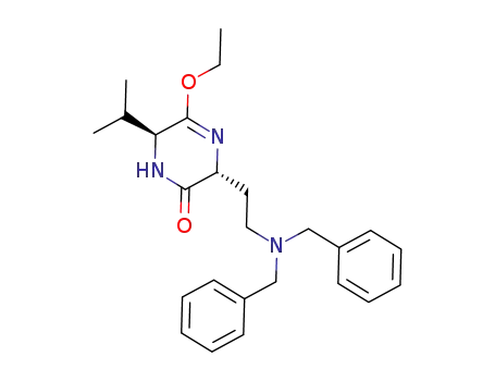 (3R,6S)-3-[2-(dibenzylamino)ethyl]-5-ethoxy-3,6-dihydro-6-isopropylpyrazin-2(1H)-one