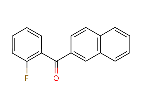 Molecular Structure of 1543-60-8 ((2-fluorophenyl)(naphthalen-2-yl)methanone)