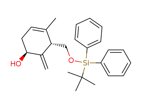 3-Cyclohexen-1-ol,
5-[[[(1,1-dimethylethyl)diphenylsilyl]oxy]methyl]-4-methyl-6-methylene-,
(1S,5S)-