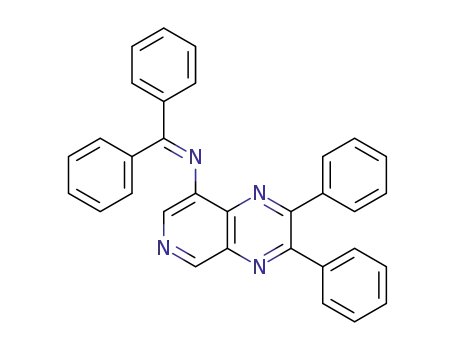 N-(2,3-diphenylpyrido[3,4-b]pyrazin-8-yl)benzophenone imine