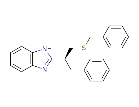 2-[(1S)-1-benzyl-2-(benzylsulfanyl)ethyl]-1H-benzimidazole