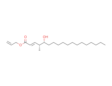(E)-(4R,5R)-5-Hydroxy-4-methyl-octadec-2-enoic acid allyl ester