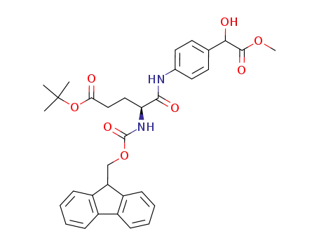 {4-[Fmoc-Glu(OBut-t)amino]phenyl}-hydroxy-acetic acid methyl ester