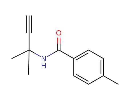4-methyl-N-(2-methylbut-3-yn-2-yl)benzamide