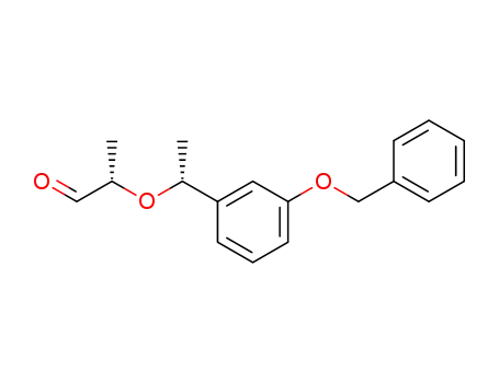 (α'R,2S)-2-(3'-benzyloxy-α'-methylbenzyloxy)propanal