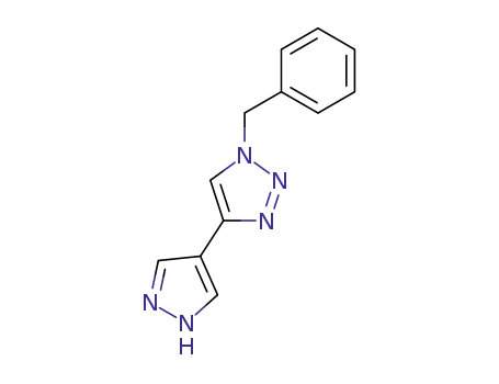 1-benzyl-4-(1H-pyrazol-4-yl)-1H-1,2,3-triazole