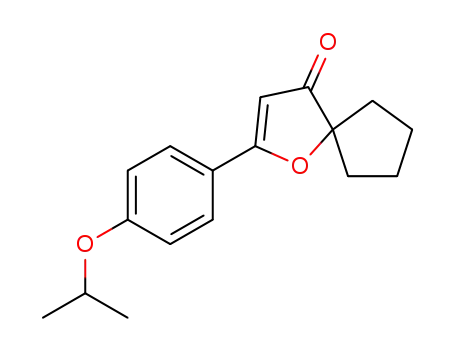 2-(4-isopropoxyphenyl)-1-oxaspiro[4.4]non-2-en-4-one