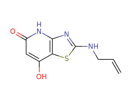 2-(Allylamino)thiazolo[4,5-b]pyridine-5,7-diol