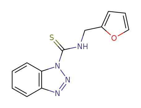Molecular Structure of 690634-08-3 (N-(FURAN-2-YLMETHYL)-1H-BENZOTRIAZOLE-1&)