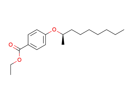 Molecular Structure of 1241902-61-3 (ethyl 4-[(R)-1-methyloctoxy]benzoate)