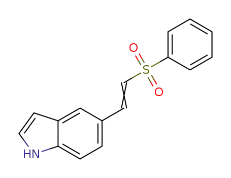 5-[(2-phenylsulfonyl)ethenyl]-1H-indole