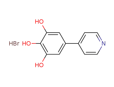 4-(3,4,5-trishydroxyphenyl)pyridine hydrobromide