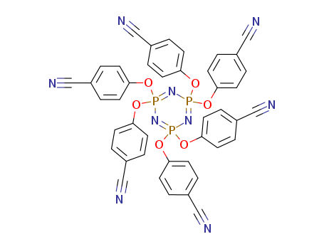 1,3,5,2,4,6-Triazatriphosphorine,  2,2,4,4,6,6-hexakis(4-cyanophenoxy)-2,2,4,4,6,6-hexahydro-